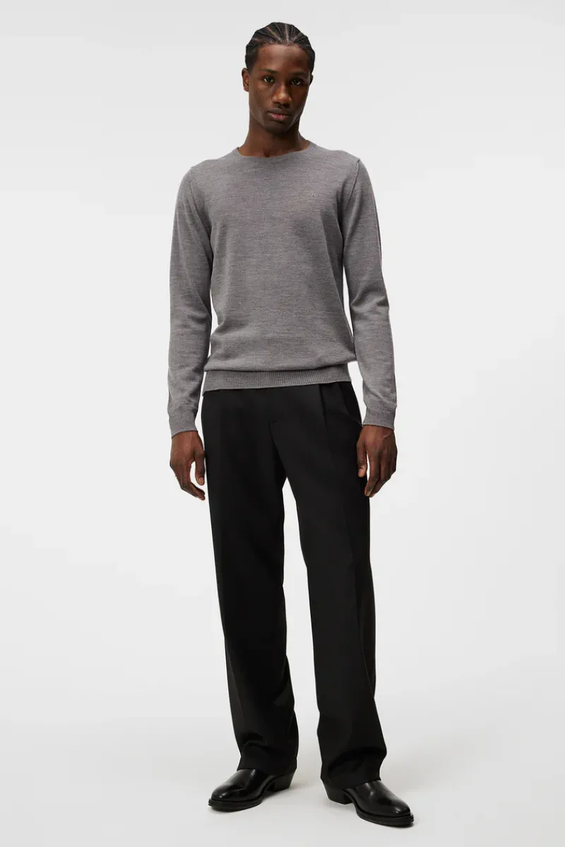 J.Lindeberg Lyle Merino Crew Neck Sweater* Knitwear|Tops