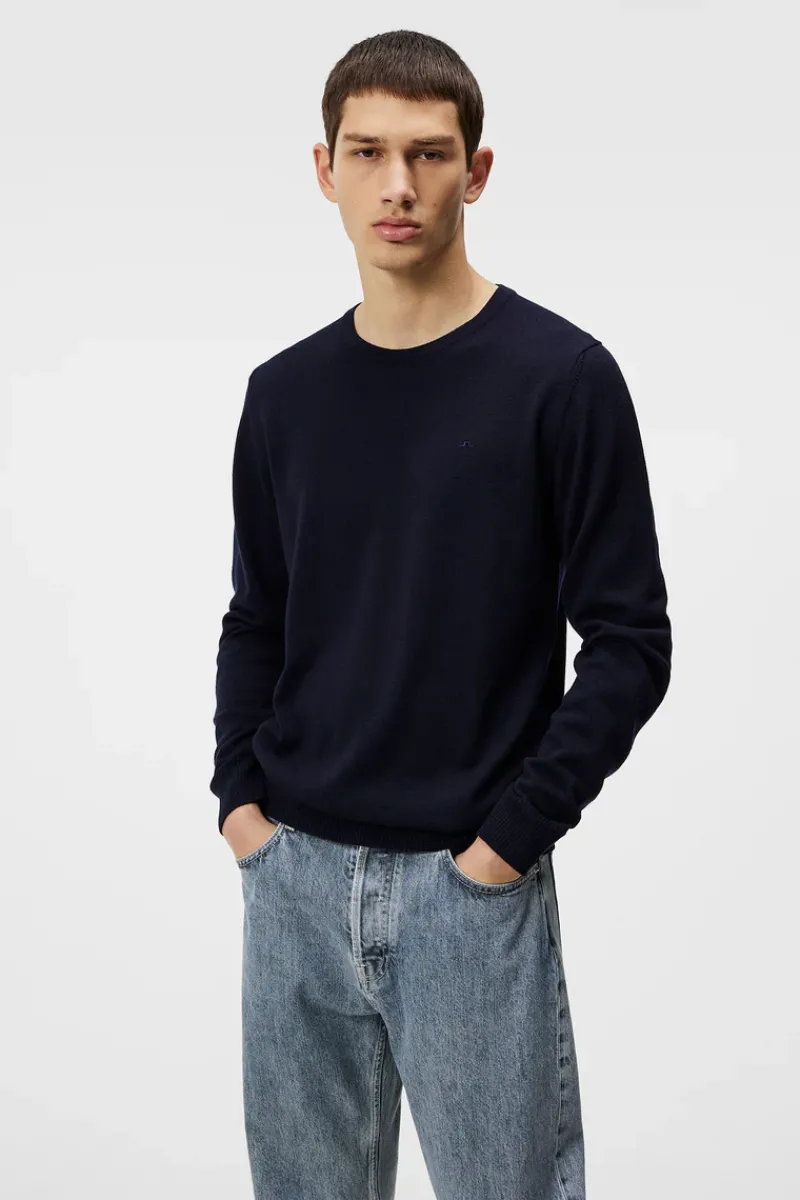 J.Lindeberg Lyle Merino Crew Neck Sweater* Knitwear|Tops