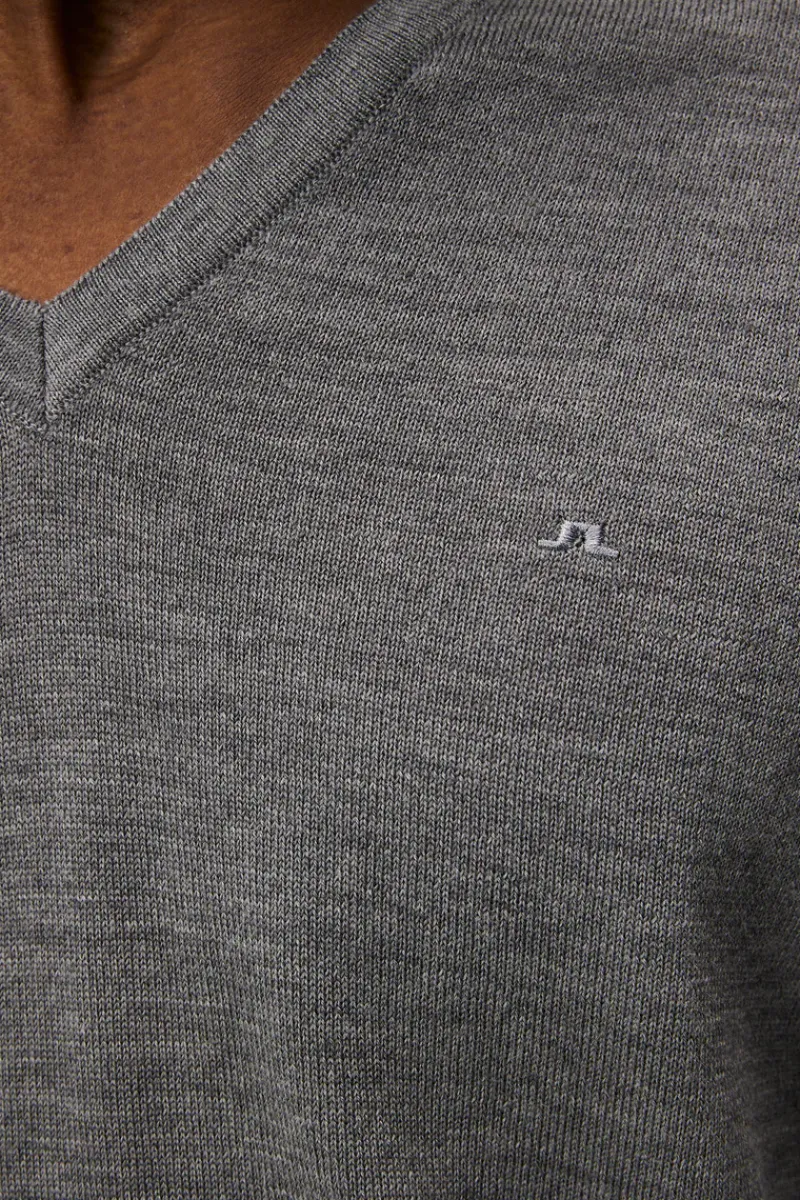J.Lindeberg Lymann Merino V-neck Sweater* Tops|Strikkeklær
