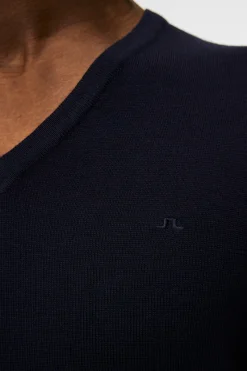 J.Lindeberg Lymann Merino V-neck Sweater* Knitwear|Tops
