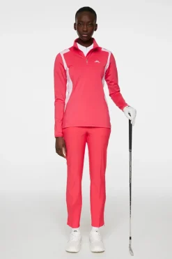 J.Lindeberg Mae Quarter Zip Mid Layer* Golf|Base & Mid Layers