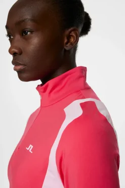 J.Lindeberg Mae Quarter Zip Mid Layer* Golf|Base & Mid Layers