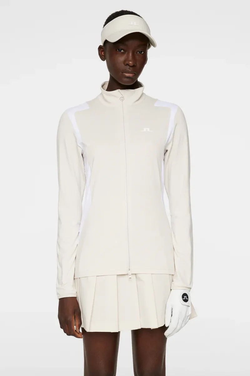 J.Lindeberg Mae Zip Mid Layer* Golf|Base & Mid Layers