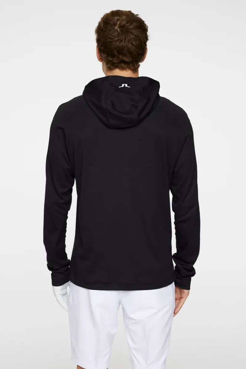 J.Lindeberg Mario Quarter Zip Hood* Golf|Base & Mid Layers