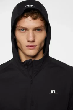 J.Lindeberg Mario Quarter Zip Hood* Golf|Base & Mid Layers
