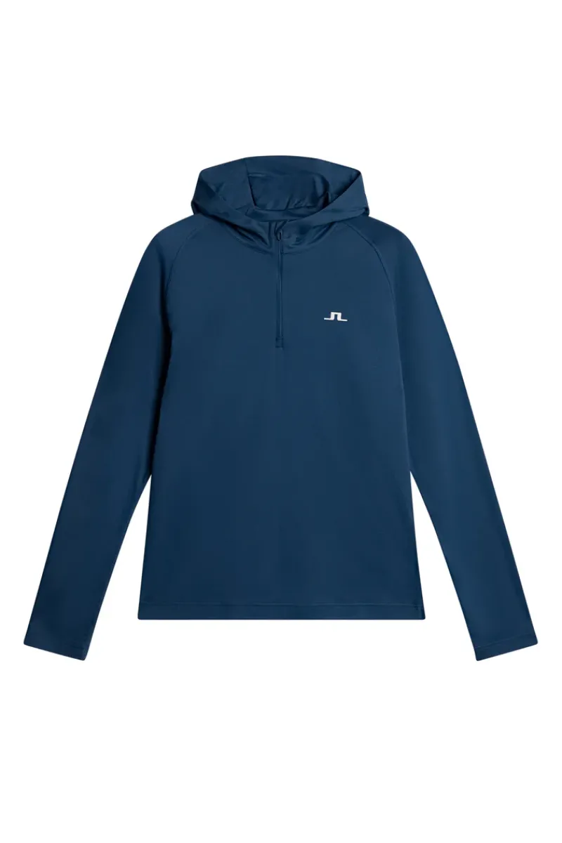 J.Lindeberg Mario Quarter Zip Hood* Golf|Base & Mid Layers