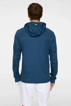 J.Lindeberg Mario Quarter Zip Hood* Golf|Base & Mid Layers