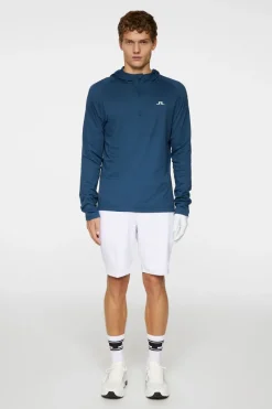 J.Lindeberg Mario Quarter Zip Hood* Golf|Base & Mid Layers