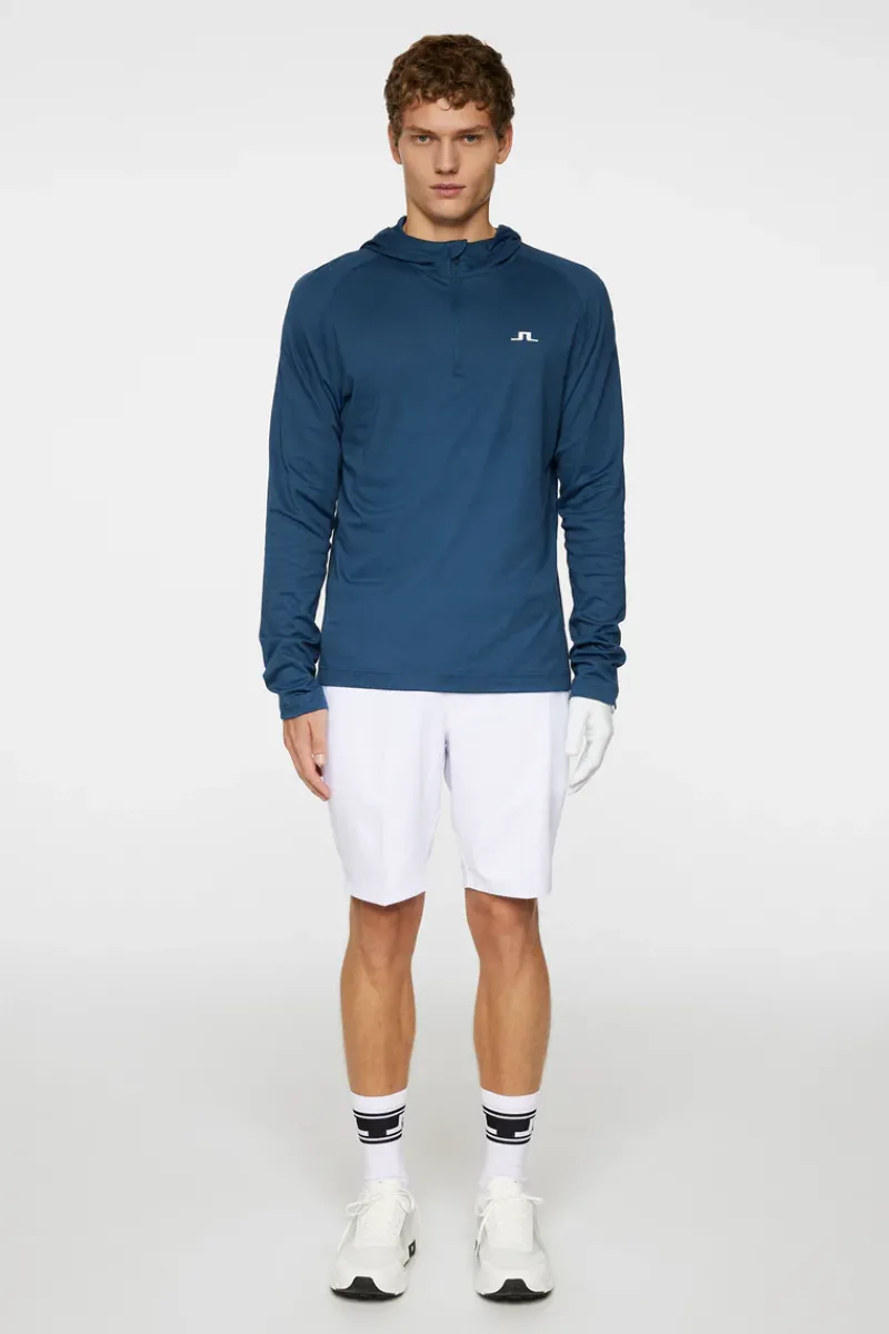 J.Lindeberg Mario Quarter Zip Hood* Golf|Base & Mid Layers