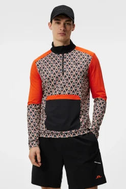 J.Lindeberg Matias Print Mid Layer* Base & Mellomlag|Utendørs