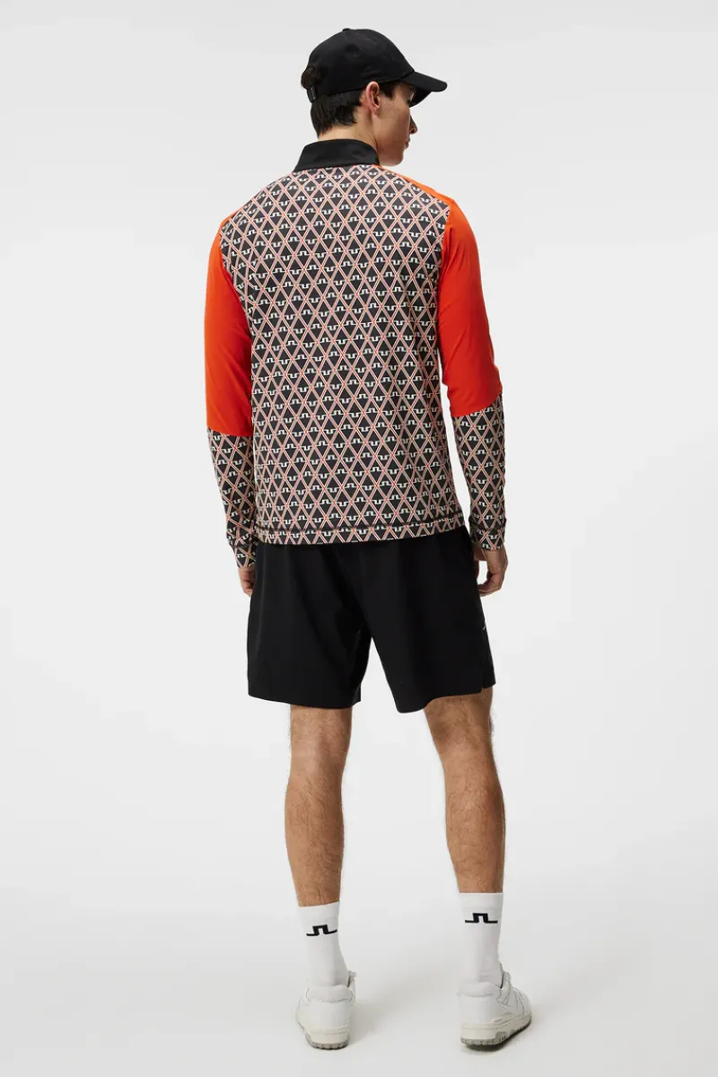 J.Lindeberg Matias Print Mid Layer* Base & Mellomlag|Utendørs