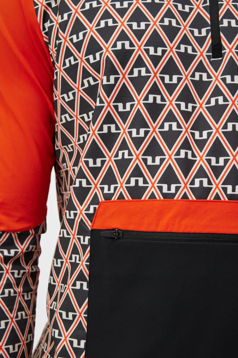 J.Lindeberg Matias Print Mid Layer* Base & Mellomlag|Utendørs