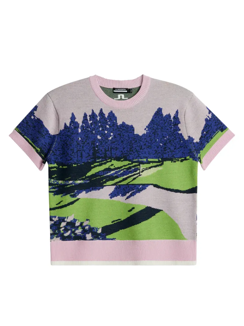 J.Lindeberg Nico Knitted Top* Golf|Knitwear