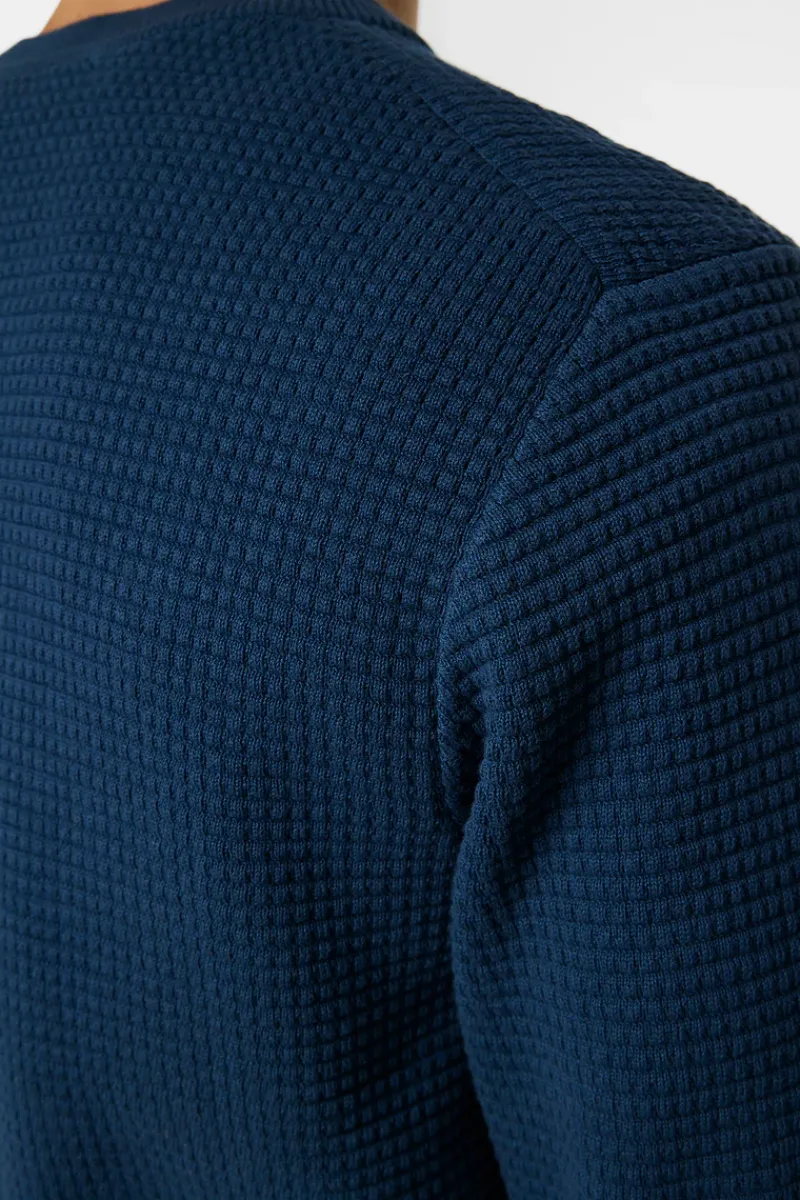 J.Lindeberg Oliver Structured Sweater* Knitwear|Tops