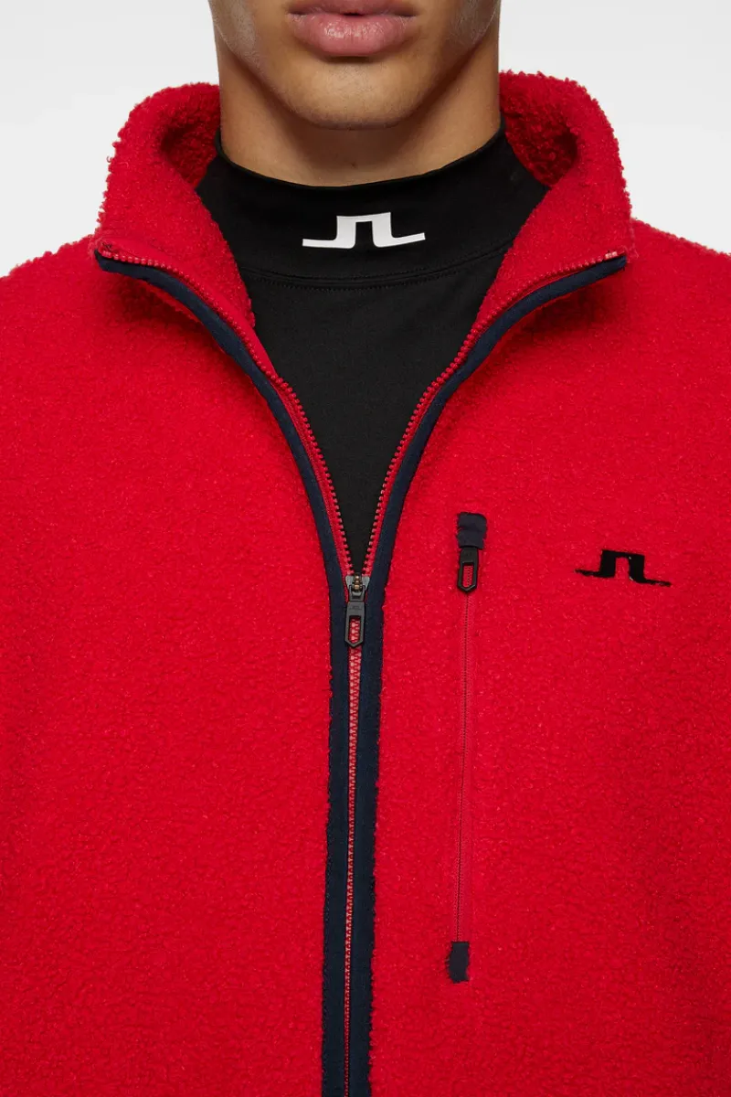 J.Lindeberg Peter Pile Jacket* Ski|Basis- & Mellomlag