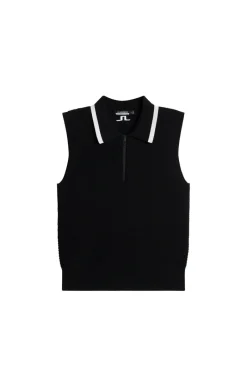 J.Lindeberg Ramona Knitted Polo Shirt* Golf|Knitwear