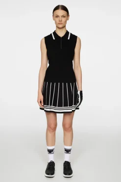 J.Lindeberg Ramona Knitted Polo Shirt* Golf|Knitwear