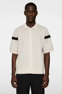 J.Lindeberg Rayne Knitted Shirt* Knitwear|Tops
