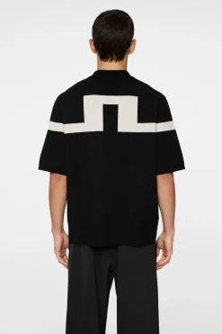 J.Lindeberg Rayne Knitted Shirt* Knitwear|Tops