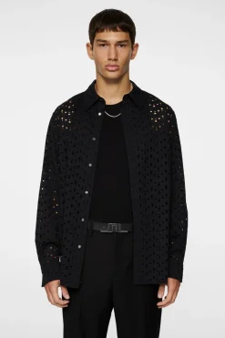 J.Lindeberg Reg Lace Shirt* Tops|Skjorter