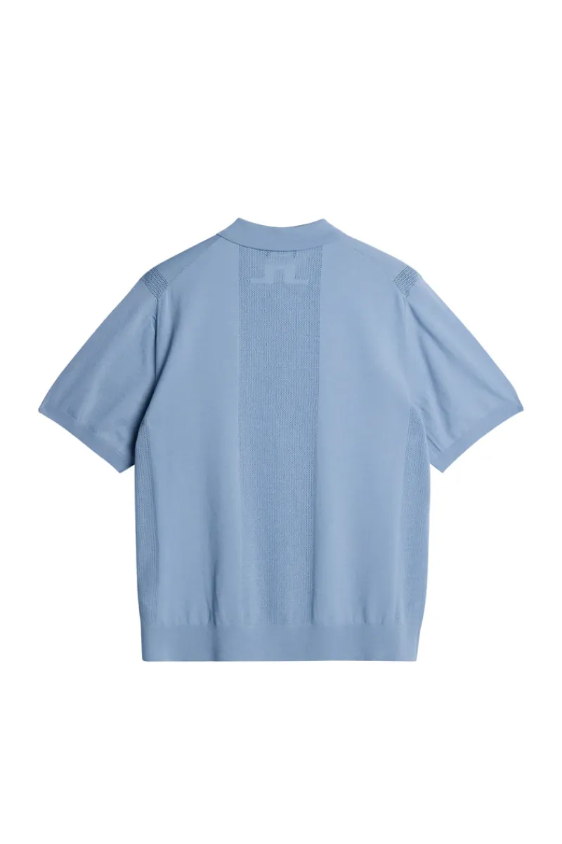 J.Lindeberg Reymond Solid Stripe Polo* Polo Shirts|Knitwear