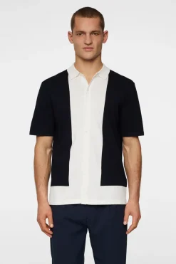 J.Lindeberg Rue Knitted Polo Shirt* Golf|Knitwear