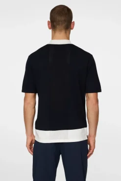 J.Lindeberg Rue Knitted Polo Shirt* Golf|Knitwear