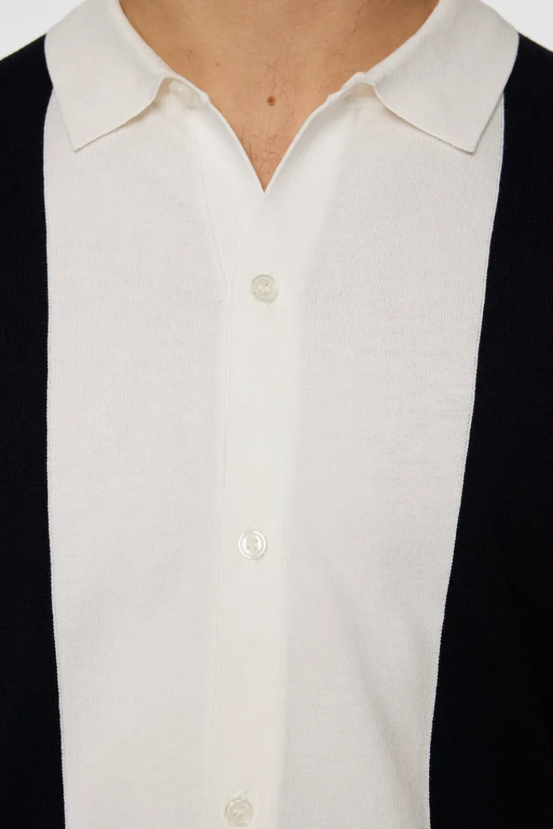 J.Lindeberg Rue Knitted Polo Shirt* Golf|Knitwear