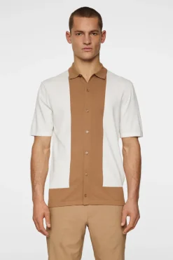 J.Lindeberg Rue Knitted Polo Shirt* Golf|Knitwear