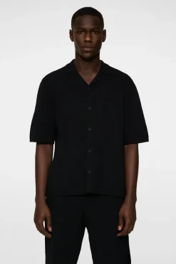 J.Lindeberg Sal Knitted Boucle Shirt* Knitwear|Tops