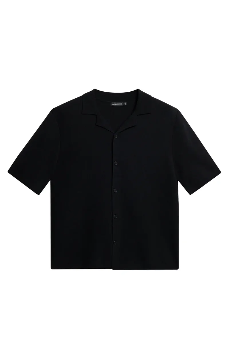 J.Lindeberg Sal Knitted Boucle Shirt* Knitwear|Tops