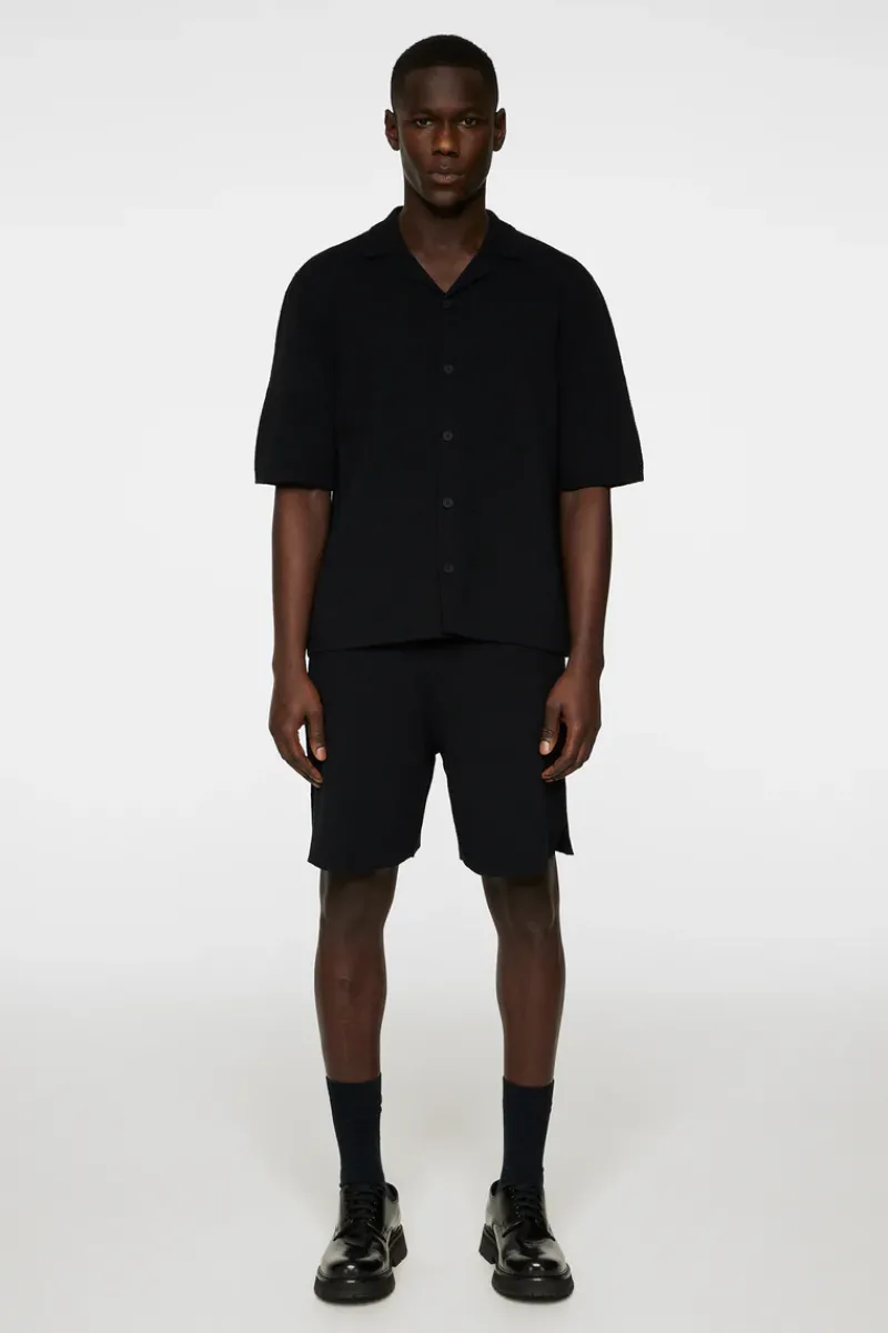 J.Lindeberg Sal Knitted Boucle Shirt* Knitwear|Tops