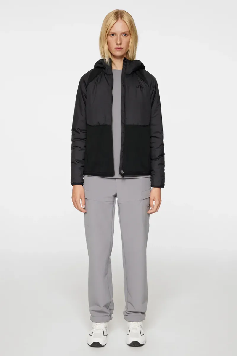 J.Lindeberg Shona Hybrid Hood Jacket* Jakker|Aktiv