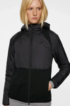 J.Lindeberg Shona Hybrid Hood Jacket* Jakker|Aktiv