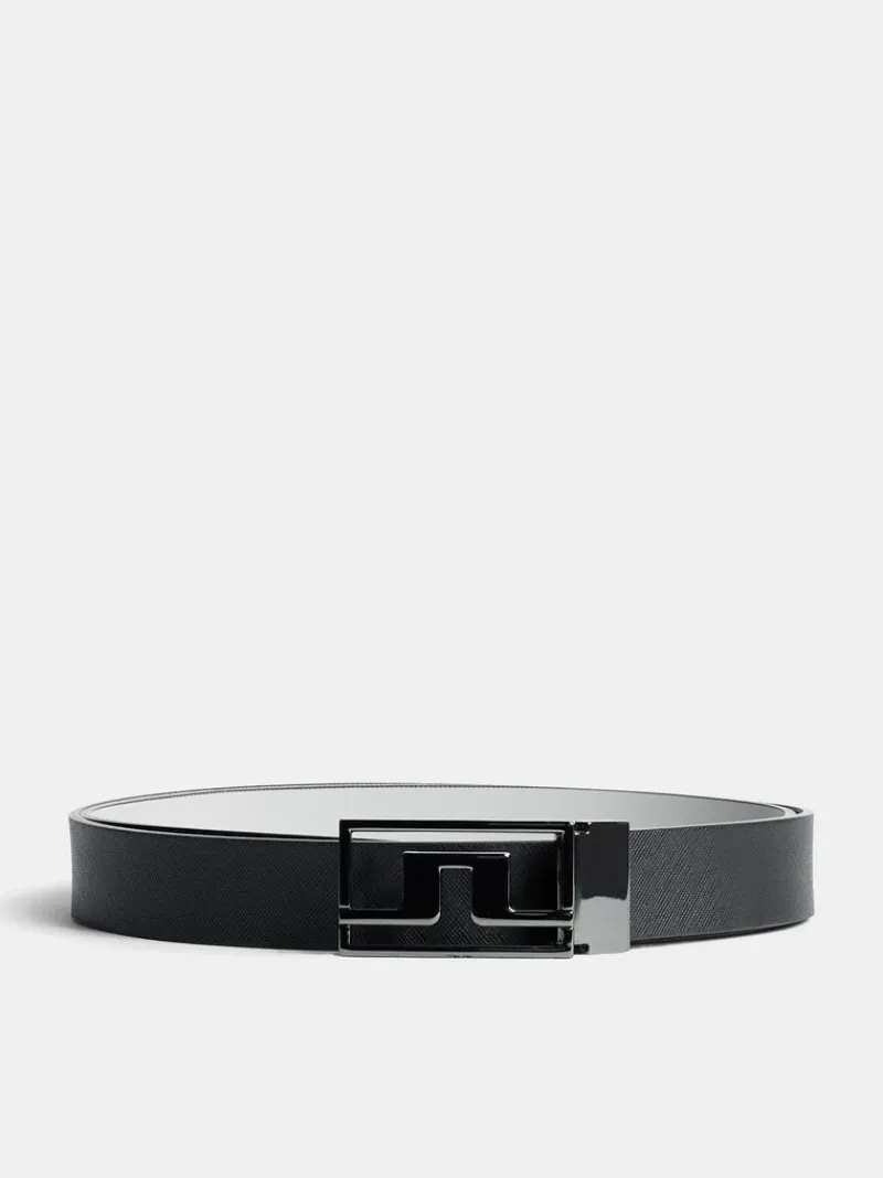 J.Lindeberg Slater Leather Belt* Golf|Golf Belts