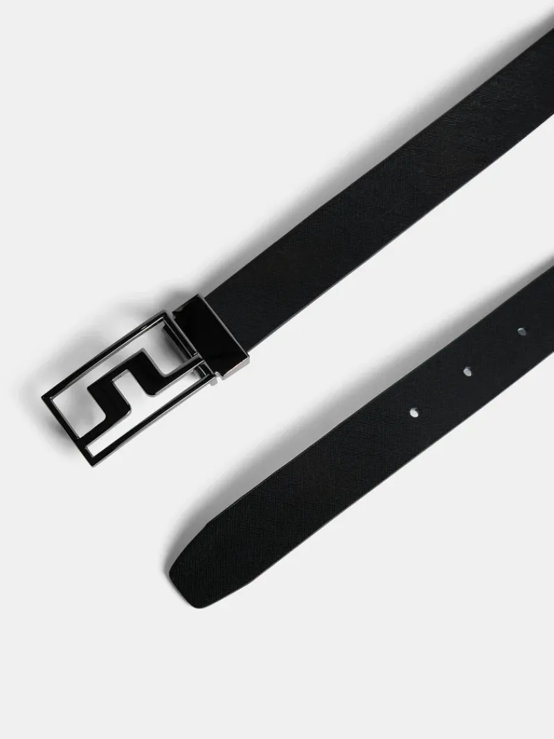 J.Lindeberg Slater Leather Belt* Golf|Golf Belts