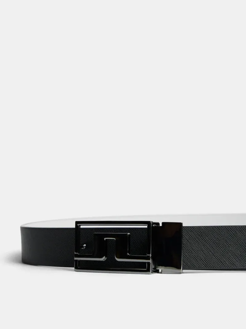 J.Lindeberg Slater Leather Belt* Golf|Golf Belts