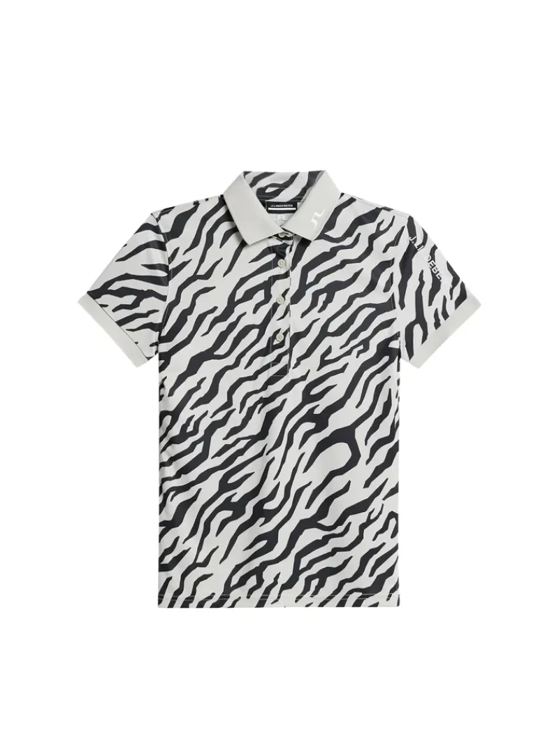 J.Lindeberg Tour Tech Print Polo* Golf|Tops