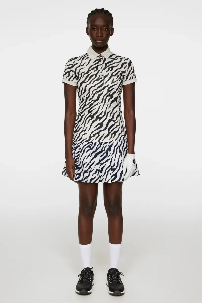 J.Lindeberg Tour Tech Print Polo* Golf|Tops