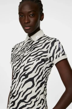 J.Lindeberg Tour Tech Print Polo* Golf|Tops