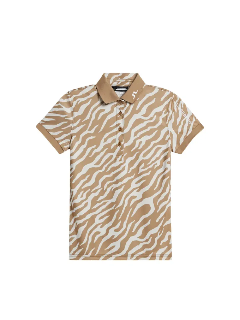 J.Lindeberg Tour Tech Print Polo* Golf|Tops