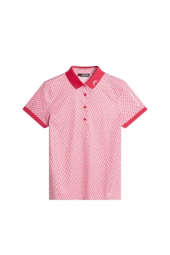 J.Lindeberg Tour Tech Print Polo* Golf|Tops