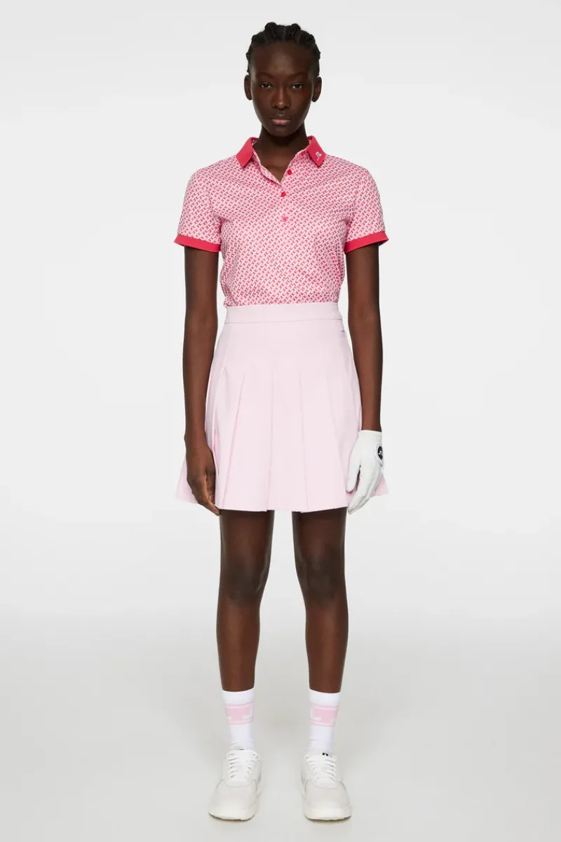 J.Lindeberg Tour Tech Print Polo* Golf|Tops