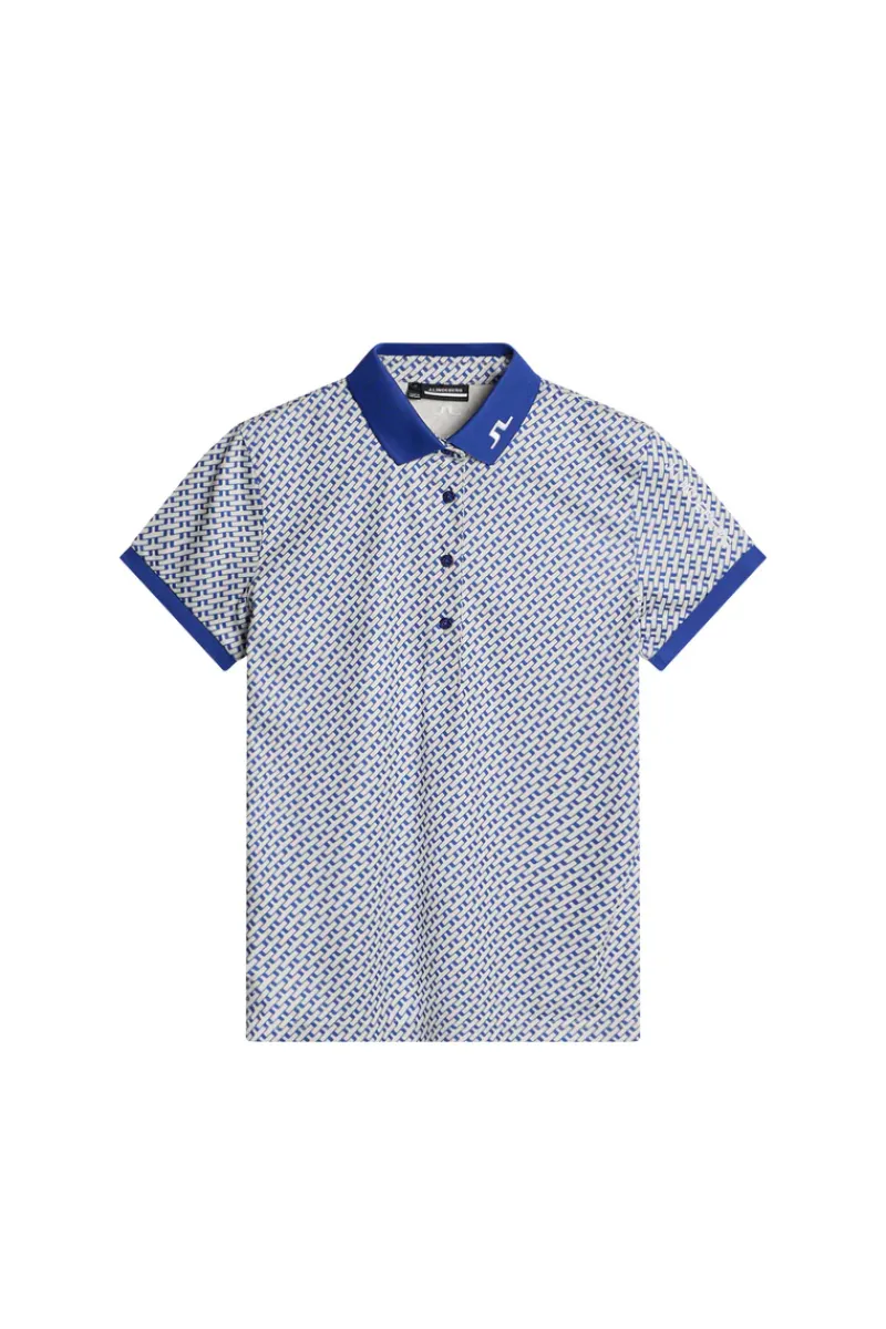 J.Lindeberg Tour Tech Print Polo* Golf|Tops