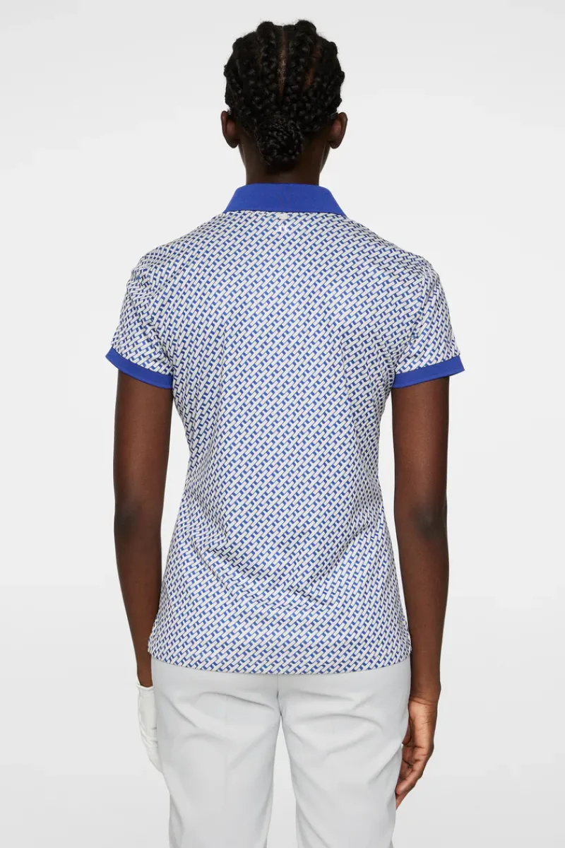 J.Lindeberg Tour Tech Print Polo* Golf|Tops