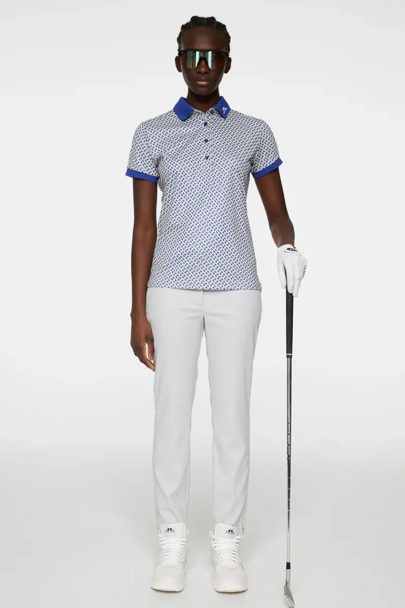 J.Lindeberg Tour Tech Print Polo* Golf|Tops