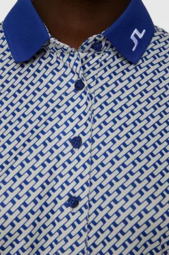 J.Lindeberg Tour Tech Print Polo* Golf|Tops