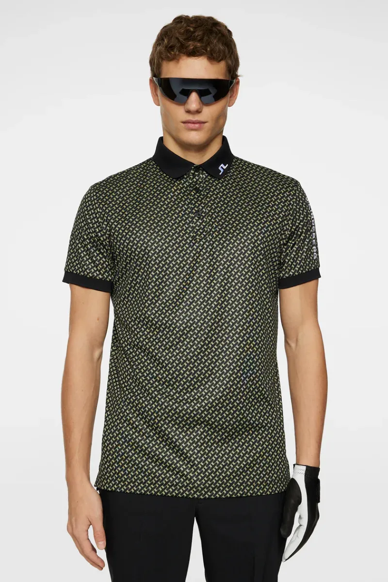 J.Lindeberg Tour Tech Print Polo* Golf|Polo Shirts