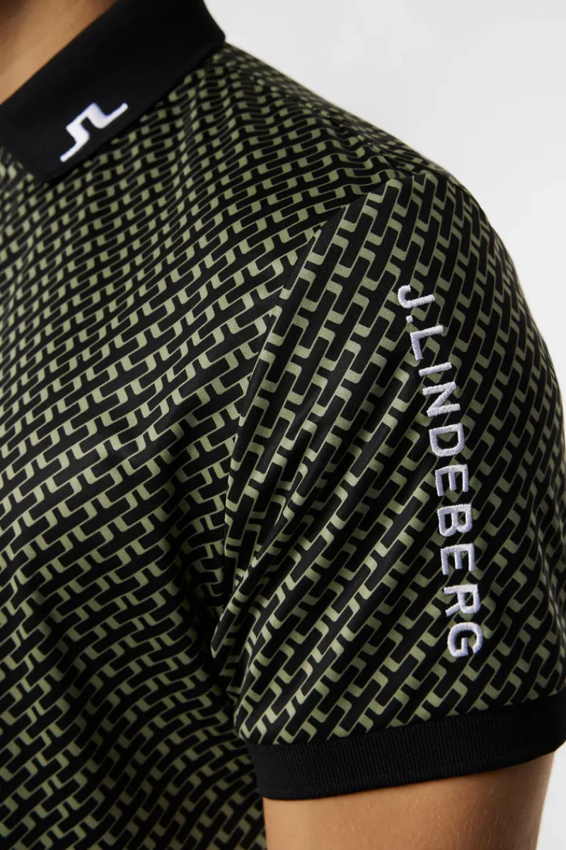 J.Lindeberg Tour Tech Print Polo* Golf|Polo Shirts
