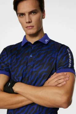 J.Lindeberg Tour Tech Print Polo* Golf|Polo Shirts